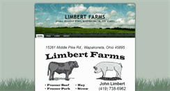 Desktop Screenshot of limbertfarms.com