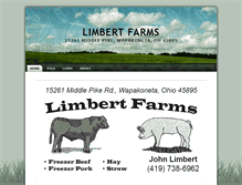 Tablet Screenshot of limbertfarms.com